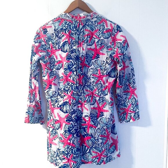 Lilly Pulitzer She She Shells Sarasota Tunic HTF - Picture 5 of 12